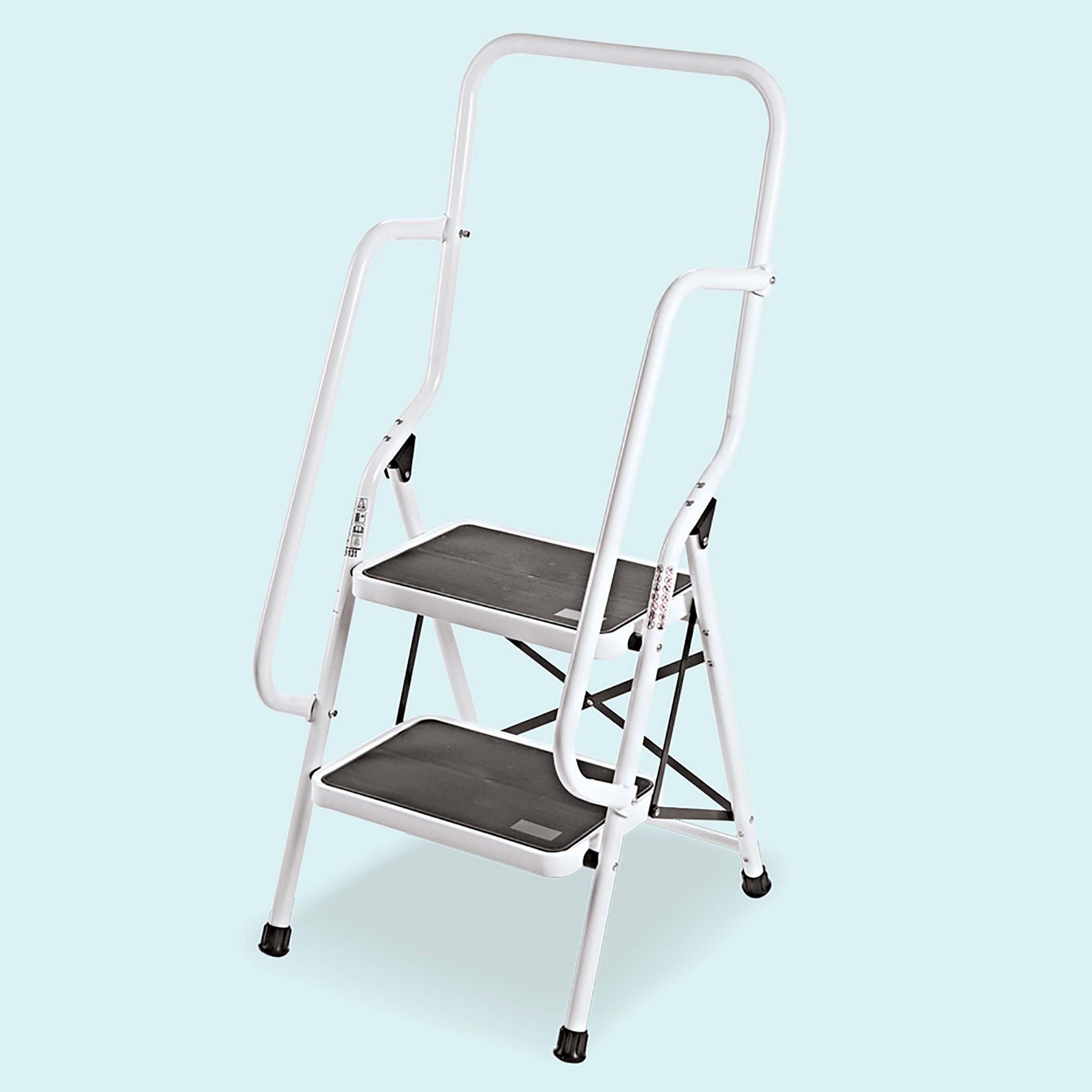 Wfx Utility™ 2 Step Steel Folding Step Stool Wayfair 8397