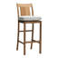 Croquet 24.5" Patio Bar Stool with Cushion-2129122556-2129069838-2129069897