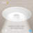 5/6 in. 5000K Remodel 15W Retrofit Disk Light E26 Base LED Recessed Lighting Kit