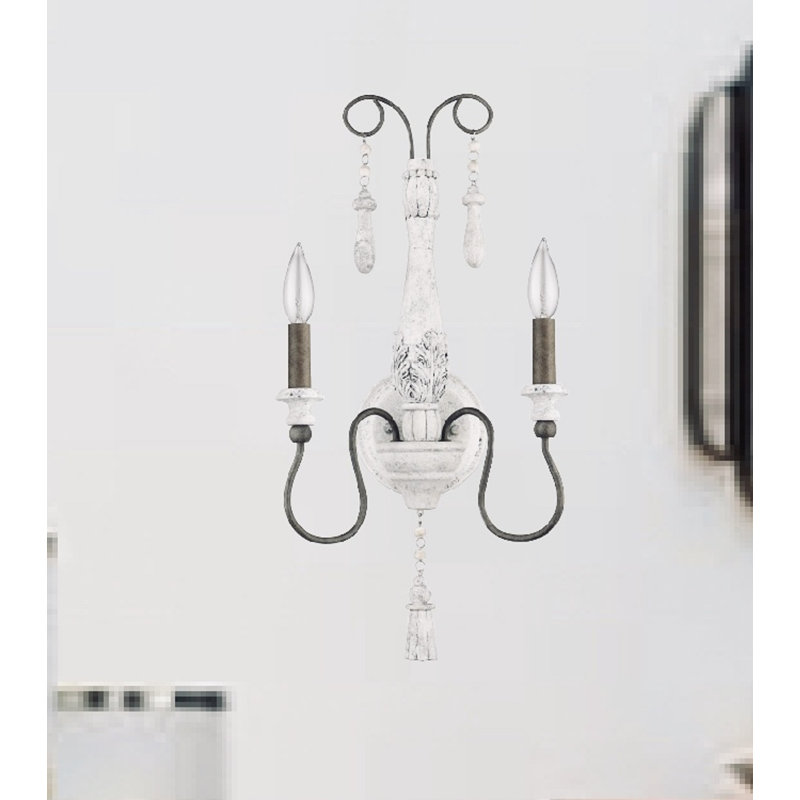 Keynsham Manufactured Wood Candle Wall Light