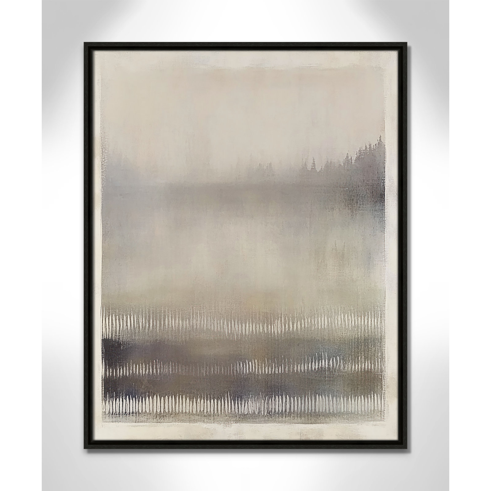 Balanced Silence III Print by Irena Orlov, 29.5" H x 23.5" W, Espresso Floater