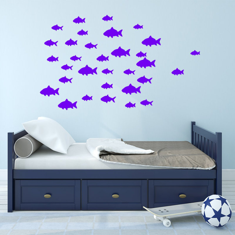 Hunsberger Animals Wall Sticker / Decal, Pink