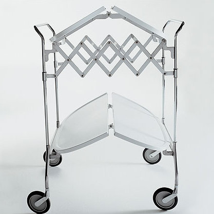 Gastone 26.77 " W Kitchen Cart, White