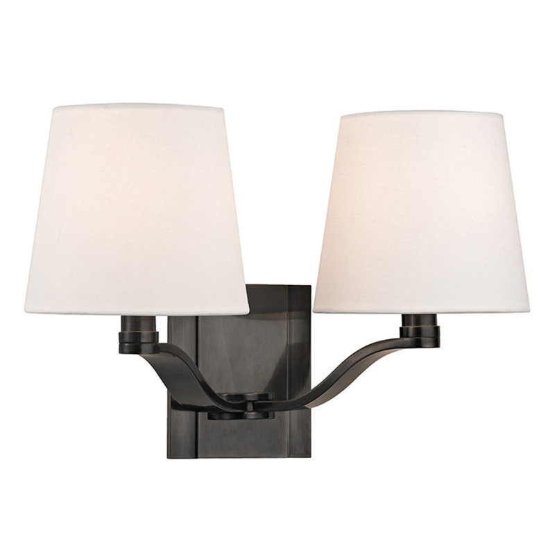 Clayton 2 - Light Wallchiere, Old Bronze