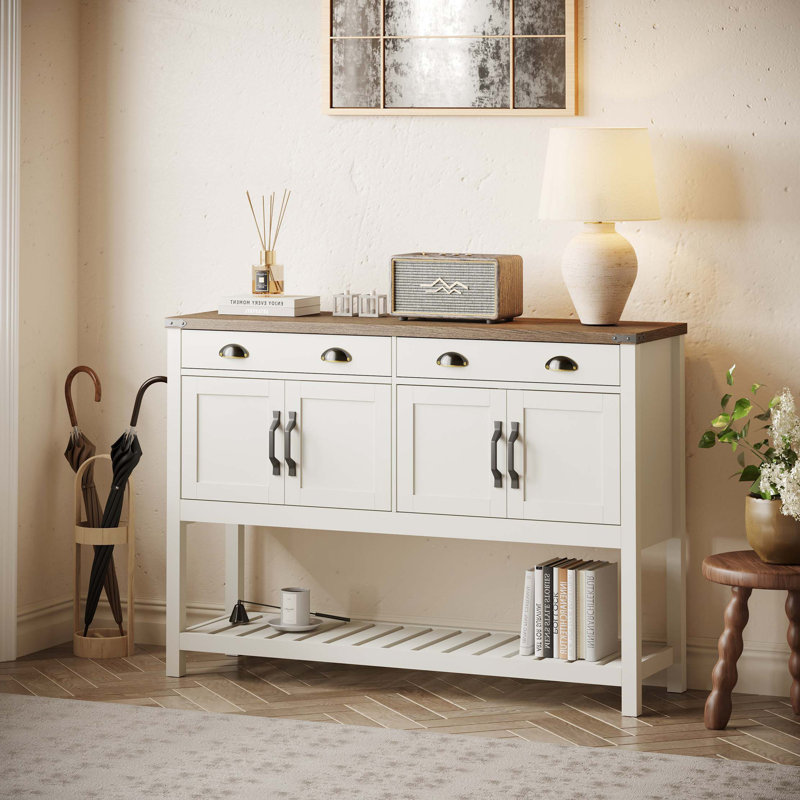 Armoire de rangement 47 po Modern Farmhouse