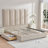 Juanetta 71.5" Tall Headboard Upholstered Platform Bed With 2 Wood Large Storage Drawers-894506831