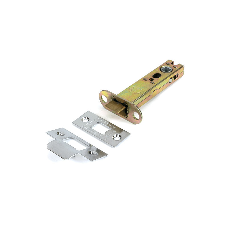 Polished Chrome 4" Heavy Duty Latch, Satin Chrome