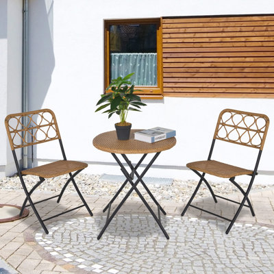 Allo 2 - Person Round Patio Dining Set