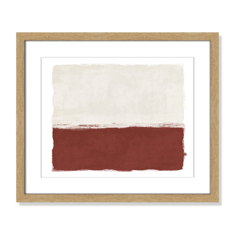 «Intense Rust II - Landscape Version Print» par Natalie Carpentieri, L 19 po x H 16 po, Imprimé mat, Naturel
