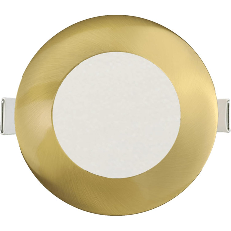 4'' Selectable Color Temperature 12 Watt Dimmable Air-Tight IC Rated Standard Recessed Lighting Kit