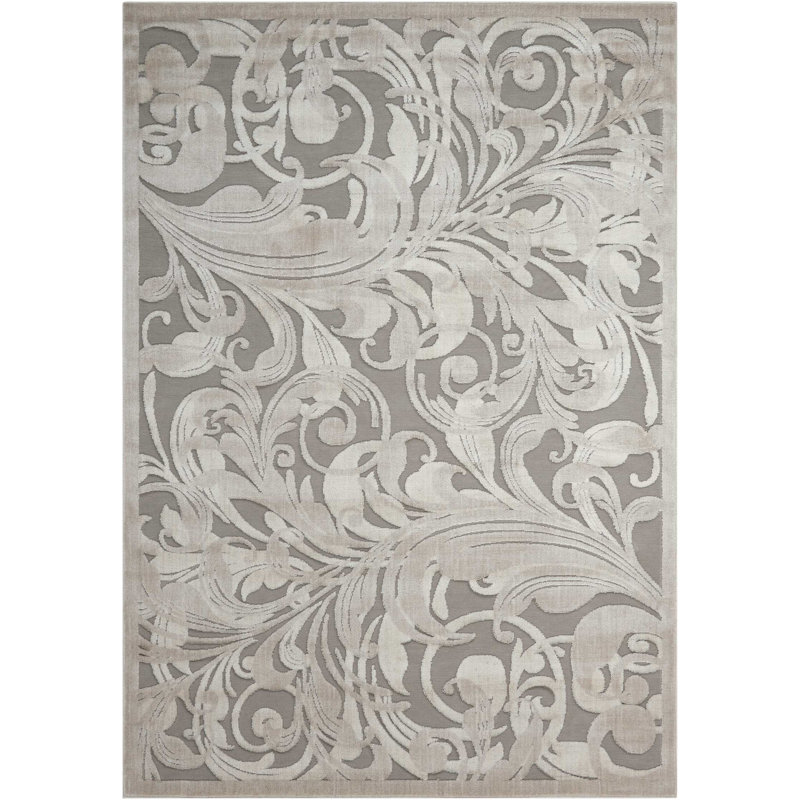 Tapis gris Marty, Rectangle 2 pi 3 po x 3 pi 9 po