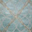 Papier peint à motif de losanges métalliques Latoya Modern