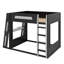 Lit superposé en bois avec bureau-1427063435