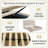 Button Tufted Wingback Velvet Upholstered Platform Bed with Storage Drawers, King, Cream Velvet-11630334-11630335