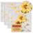 Maison d' Hermine Cloth Napkins Set of 4 100% Cotton Everyday Reusable Square Napkins Cloth Washable Dinner Party Wedding Restaurant Valentines Day Decorations Spring/Summer (Candice, 20" x 20")