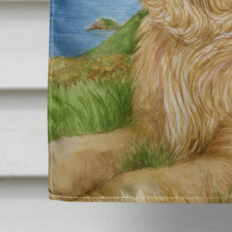 Drapeau de jardin Golden Retriever par Debbie Cook, H 40 po x l 28 po