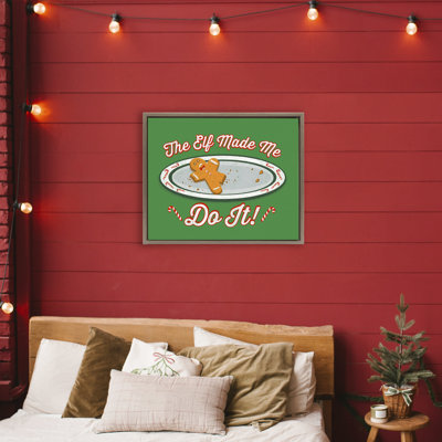 Cadre flottant Elf Made Me Do It, design par Jedco Brands, Inc.