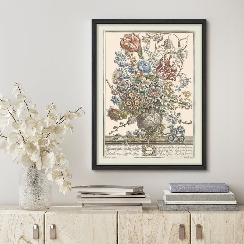 "YUK58, bouquets de fleurs classiques, art floral rustique, affiches, affiches, salle de bain, petit art mural", Noir