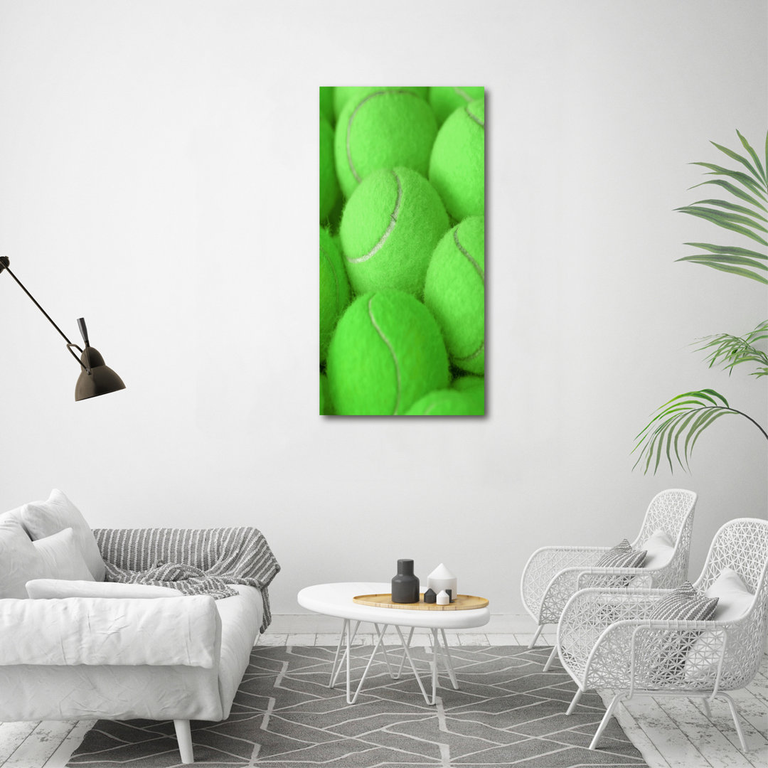 Tennisbälle - Kunstdrucke auf Leinwand - Wrapped Canvas