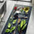 Vibrant Floral Pattern Non Woven Soft Printed Rug with Elegant Design for Indoor Home Decoration-125545710