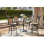 Tabouret de bar pivotant 30 po Lauri