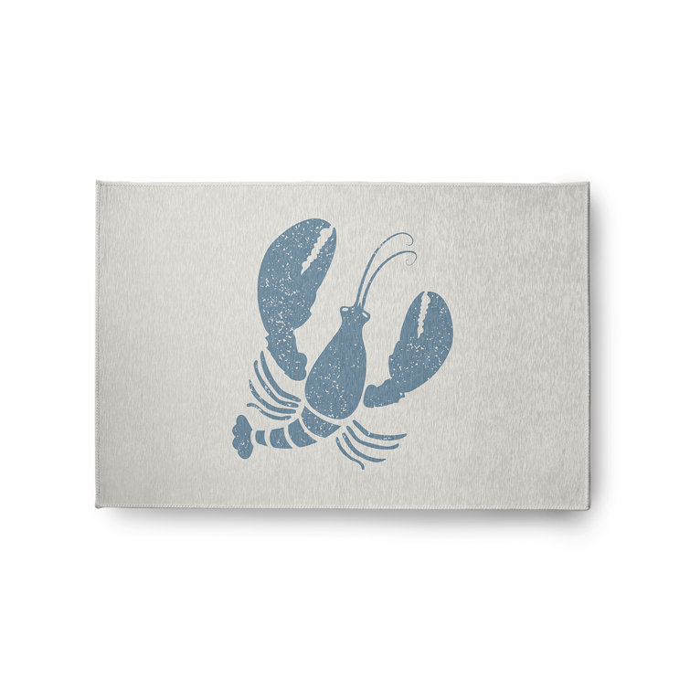 Tapis gris / bleu Nautical Nights