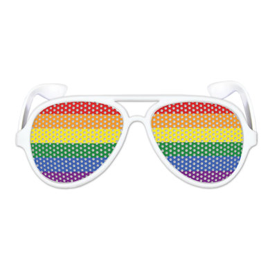 Rainbow Pinhole Glasses - Pack of 6