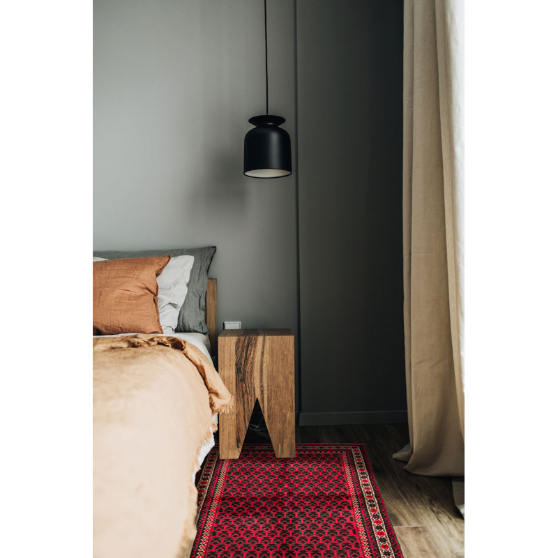 Rizbaft Red Rug 3'6" x 5'11"