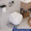 DeerValley 4L/6L LPF Elongated Wall Mounted Wall Hung Toilets (Seat Included)-272413036