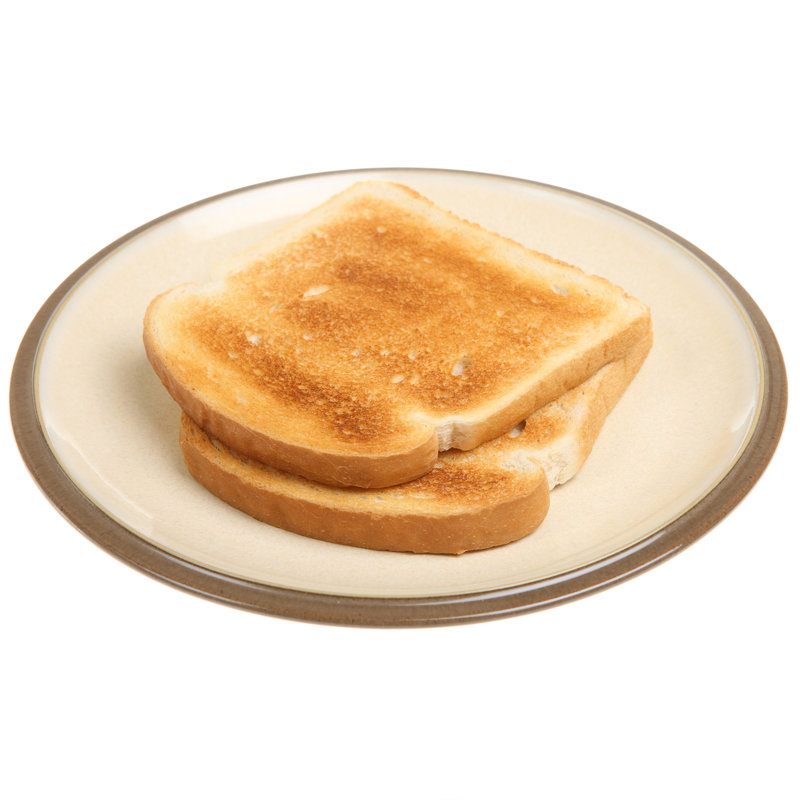 2-Slice Toaster with Wide Slots, 6 Browning Settings, and Crumb Tray, Black