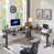 Dark Rustic Oak/Black