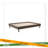Cologne Tool-Less Wood Platform Bed