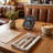 4-Piece Mini Wood Chalkboard Signs