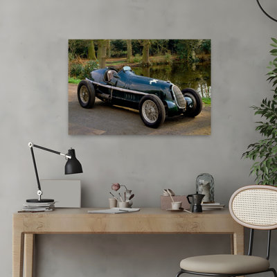 1935 Alfa Romeo 8C-35, 3.8 Litre, Grand Prix, Single Seat Classic Vintage Contemporary Wall Art