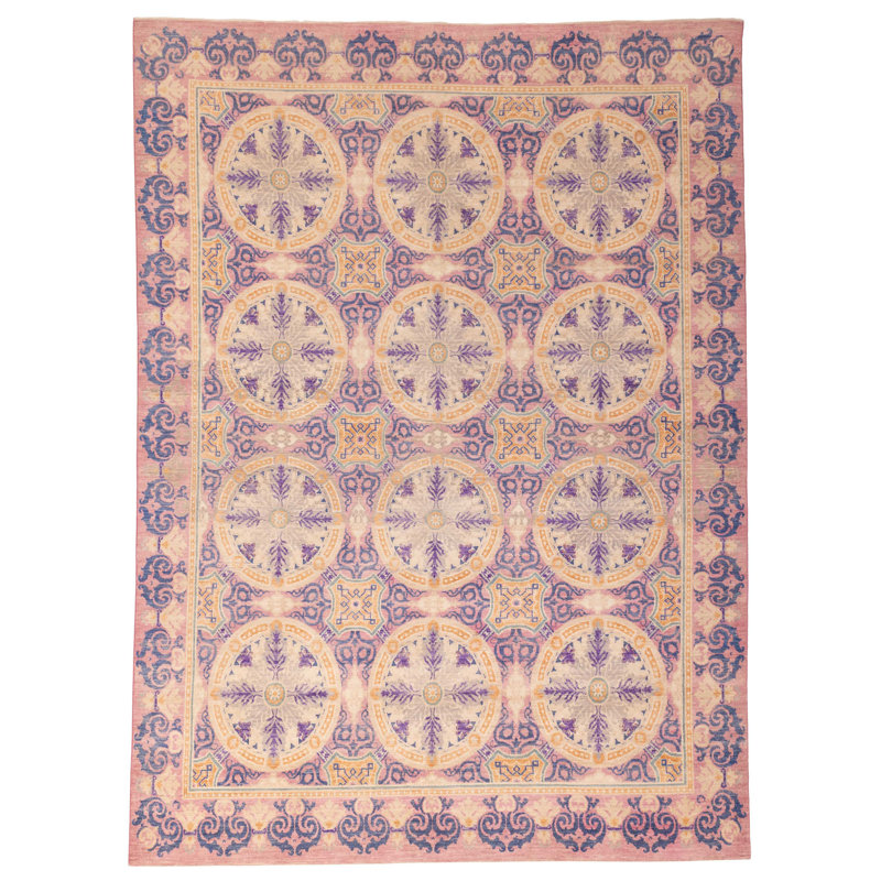 Tapis violet 9 pi 0 po x 12 pi 2 po Signature Collection