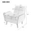 Fauteuil avec pieds en bois et assise moelleuse-381215794