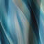 Blue Harmony Of Waves - rideau à rayures - rideau occultant à rayures - 1 panneau-107547026