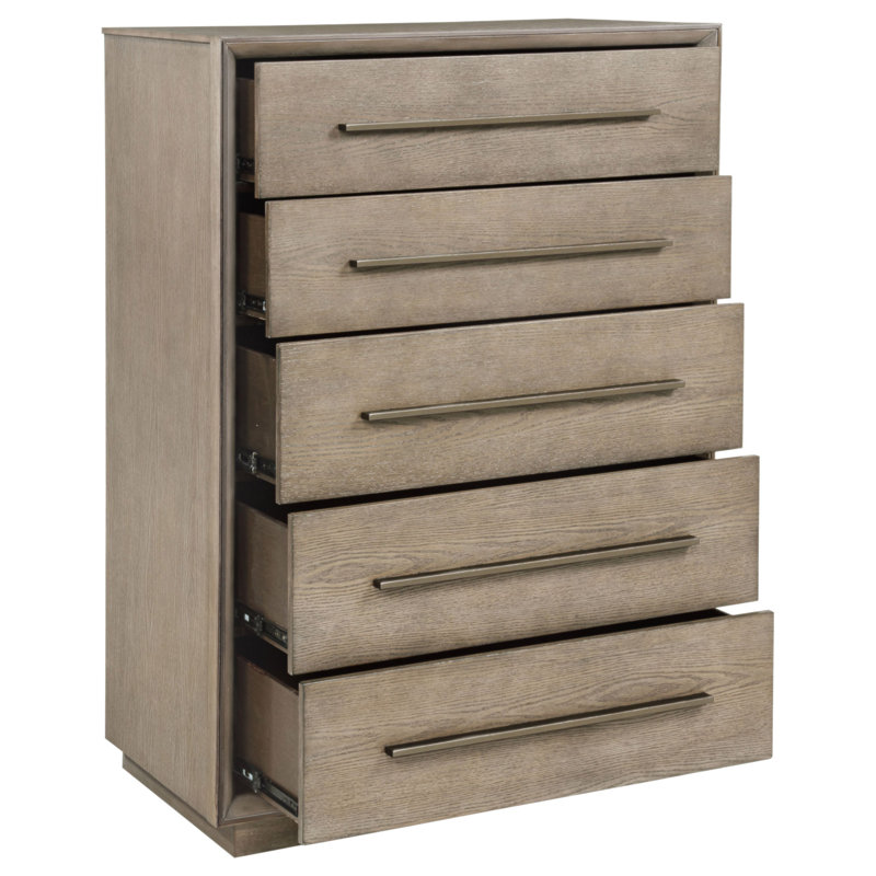 Commode de chambre 5 tiroirs Prescott