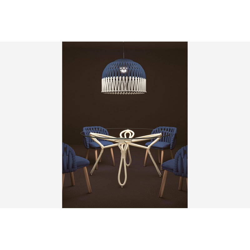 Corda Dining Table, Bone