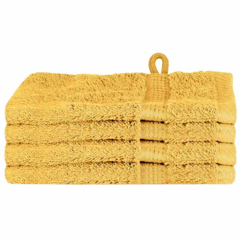 Washcloths Cotton, Gold