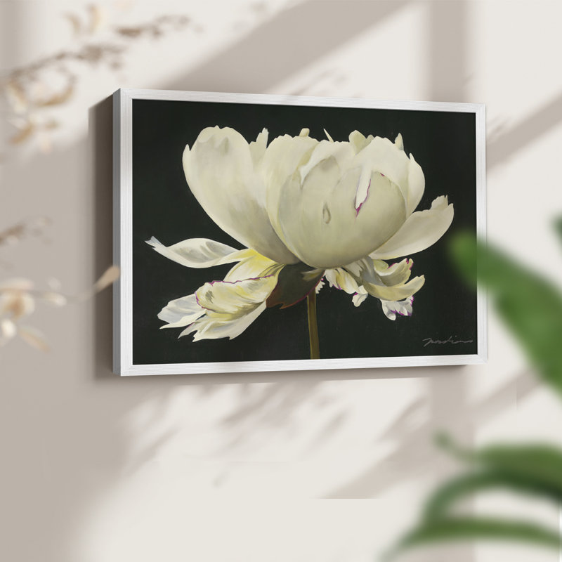 AGLOW - Impression encadrée - réversible, H 16 po x l 20 po, Blanc