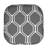 Mirage Hexagonal Memory Foam No Slip Back 16" x 16" Chair Pad Cushion-1079770002-1079770012