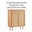 Burlywood Solid wood Shoe Storage