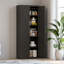 Armoire de rangement à 2 portes en métal avec tablettes réglables-1635586279