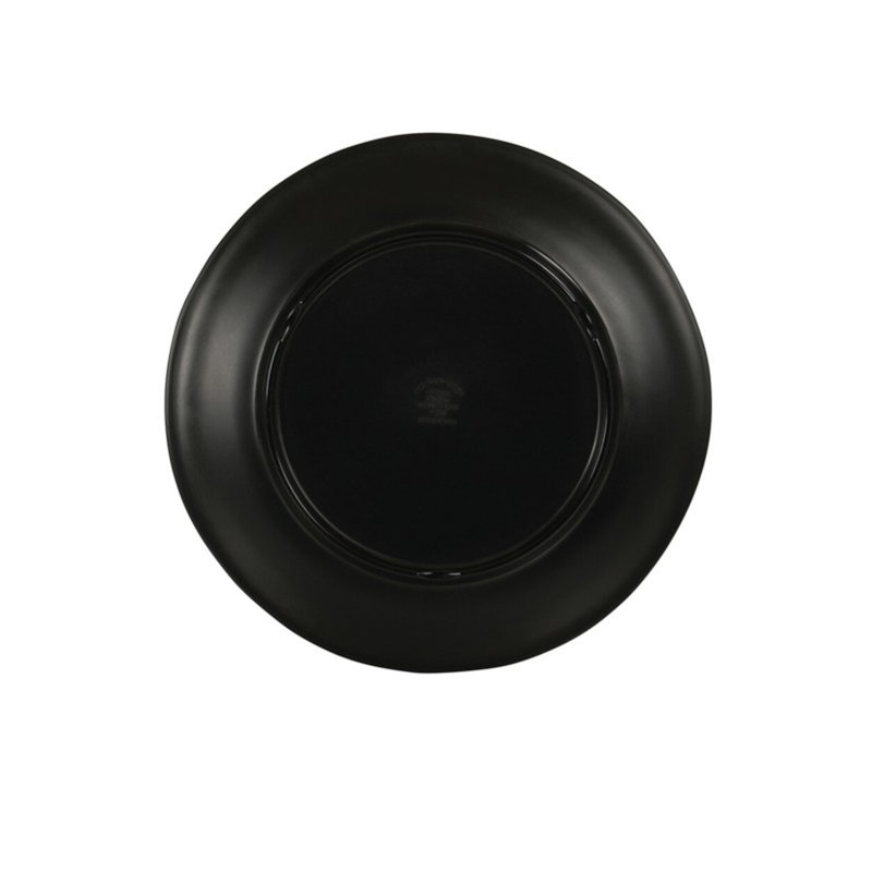9'' Melamine Dinner Plate, Black