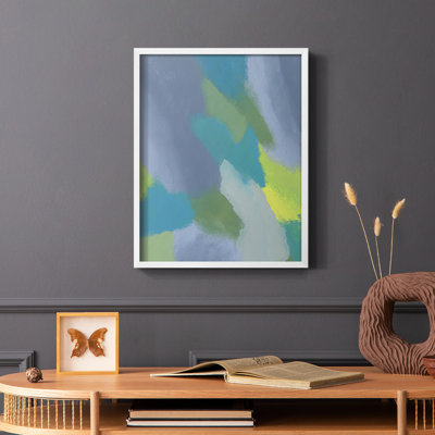 "Lost in Memories IV", reproduction encadrée - bois massif
