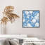 «Floral Winter Blue Flowers», reproduction d'art non encadrée-1683795223