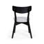 Putnam Upholstered Dining Chairs with Curved Back & Rubberwood Legs-1344081099-1390689790