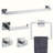 5 - Piece Bathroom Hardware Set-97577525