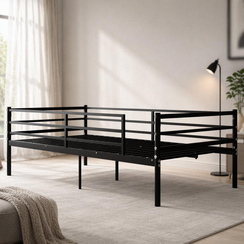 Bed Frame, Metal Platform Bed Frame for Home